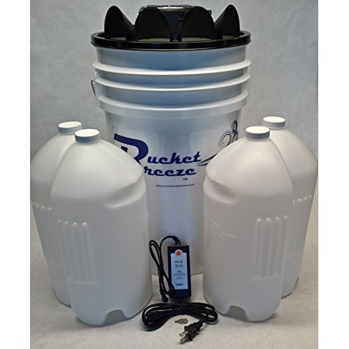 Bucket Breeze - Medium Breeze - Personal Cooling System Portable Air Conditioner - B01LP61DYO